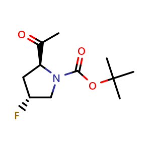 tert-butyl (2S,4R)-2-acetyl-4-fluoro-pyrrolidine-1-carboxylate