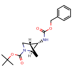 tert-butyl (1R,4R,5S)-5-(benzyloxycarbonylamino)-2-azabicyclo[2.1.1]hexane-2-carboxylate