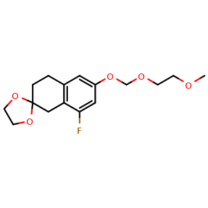 8'-fluoro-6'-(2-methoxyethoxymethoxy)spiro[1,3-dioxolane-2,2'-tetralin]