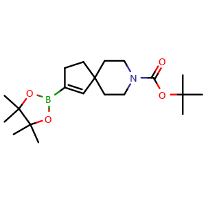tert-butyl 3-(4,4,5,5-tetramethyl-1,3,2-dioxaborolan-2-yl)-8-azaspiro[4.5]dec-3-ene-8-carboxylate