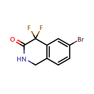 6-bromo-4,4-difluoro-1,2-dihydroisoquinolin-3-one