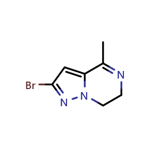 2-bromo-4-methyl-6,7-dihydropyrazolo[1,5-a]pyrazine
