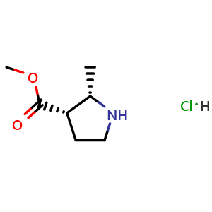 methyl (2S,3S)-2-methylpyrrolidine-3-carboxylate hydrochloride