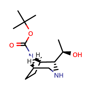 tert-butyl (1R,2R,5S)-2-[(1R)-1-hydroxyethyl]-3,8-diazabicyclo[3.2.1]octane-8-carboxylate