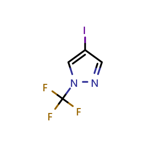 4-iodo-1-(trifluoromethyl)pyrazole