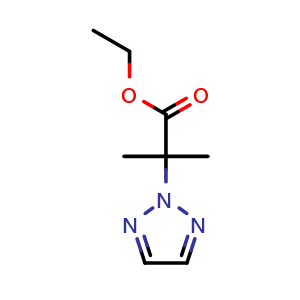 ethyl 2-methyl-2-(triazol-2-yl)propanoate