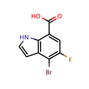 4-bromo-5-fluoro-1H-indole-7-carboxylic acid