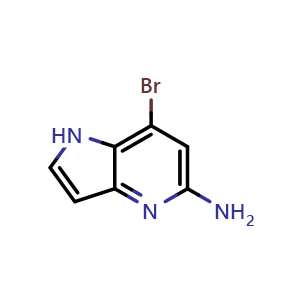 7-bromo-1H-pyrrolo[3,2-b]pyridin-5-amine