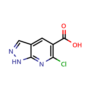 6-chloro-1H-pyrazolo[3,4-b]pyridine-5-carboxylic acid