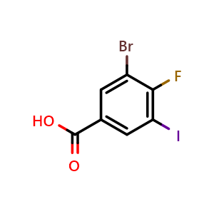3-bromo-4-fluoro-5-iodobenzoic acid