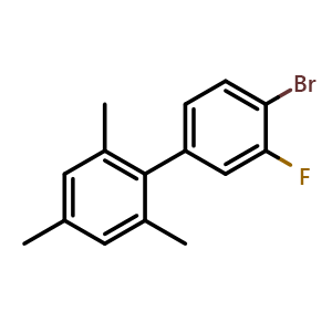 4'-bromo-3'-fluoro-2,4,6-trimethyl-1,1'-biphenyl