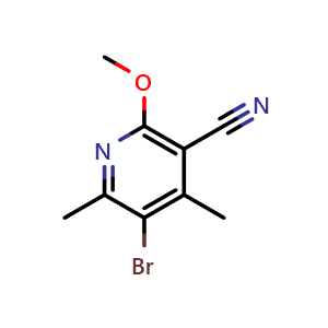 5-Bromo-2-methoxy-4,6-dimethylnicotinonitrile