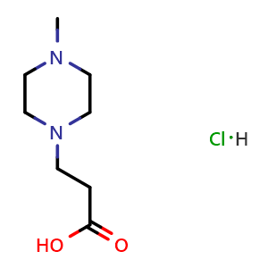 4-Methyl-1-piperazinepropionic acid hydrochloride