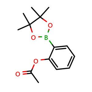 2-(4,4,5,5-tetramethyl-1,3,2-dioxaborolan-2-yl)phenyl acetate