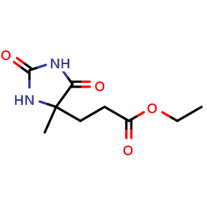 Ethyl 3-(4-Methyl-2,5-dioxo-4-imidazolidinyl)propanoate