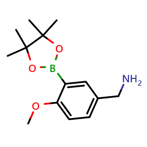 (4-methoxy-3-(4,4,5,5-tetramethyl-1,3,2-dioxaborolan-2-yl)phenyl)methanamine