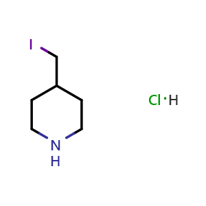 4-(Iodomethyl)piperidine hydrochloride