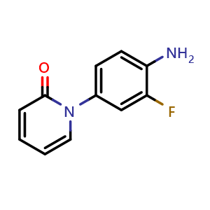 1-(4-Amino-3-fluorophenyl)pyridin-2-one