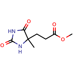 Methyl 3-(4-Methyl-2,5-dioxo-4-imidazolidinyl)propanoate