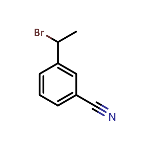 3-(1-Bromoethyl)benzonitrile