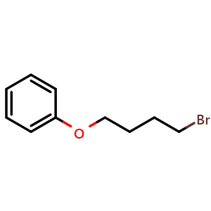 Chemical structure of (4-Bromobutoxy)benzene , CAS 1200-03-9, AChemBlock X191229