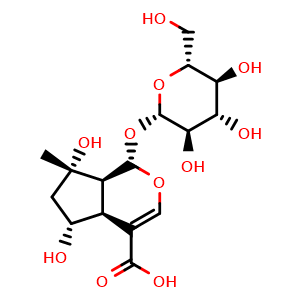 Chemical structure of Shanzhiside , CAS 29836-27-9, AChemBlock X191386