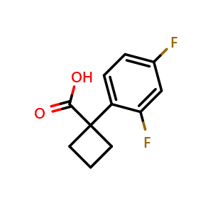 1-(2,4-Difluorophenyl)cyclobutanecarboxylic acid
