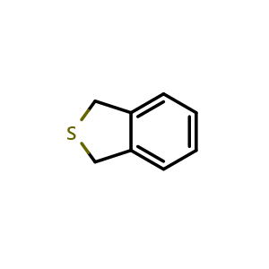Chemical structure of 1,3-Dihydrobenzo[c]thiophene , CAS 2471-92-3, AChemBlock X191476