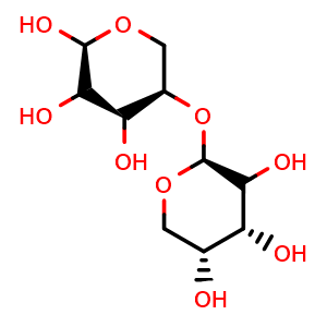 Chemical structure of Xylobiose , CAS 6860-47-5, AChemBlock X191503