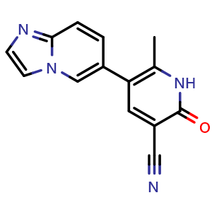 Chemical structure of Olprinone , CAS 106730-54-5, AChemBlock X191555