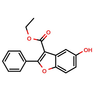 5-Hydroxy-2-phenyl-benzofuran-3-carboxylic acid ethyl ester