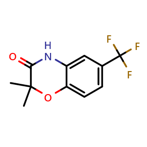 2,2-Dimethyl-6-(trifluoromethyl)-2H-benzo[b][1,4]oxazin-3(4H)-one