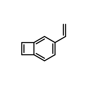 Chemical structure of 4-Vinylbenzocyclobutene , CAS 99717-87-0, AChemBlock X191643