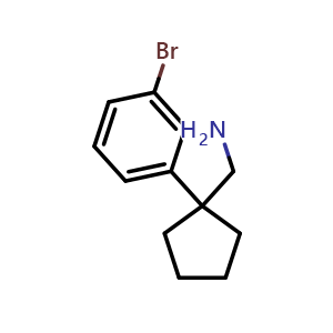 1-(3-Bromophenyl)cyclopentanemethanamine