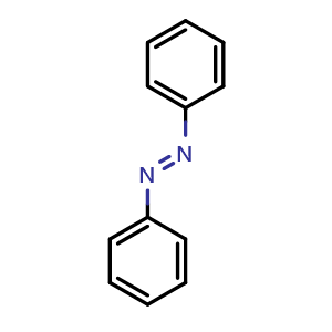 Chemical structure of Azobenzene , CAS 103-33-3, AChemBlock X191675