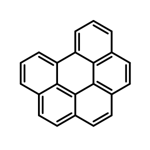 Chemical structure of Benzo[ghi]perylene , CAS 191-24-2, AChemBlock X191691