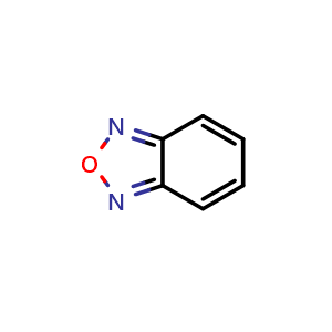 Chemical structure of Benzofurazan , CAS 273-09-6, AChemBlock X191700