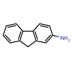 Chemical structure of 2-Aminofluorene , CAS 153-78-6, AChemBlock X191788