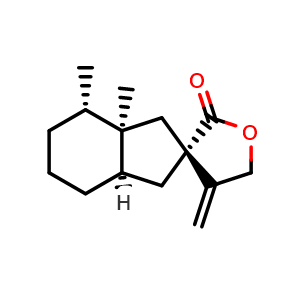 Chemical structure of Bakkenolide , CAS 19906-72-0, AChemBlock X191800