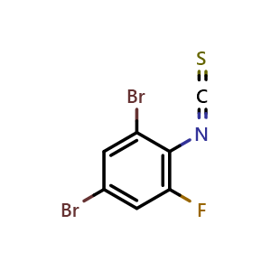 2,4-dibromo-6-fluorophenyl isothiocyanate