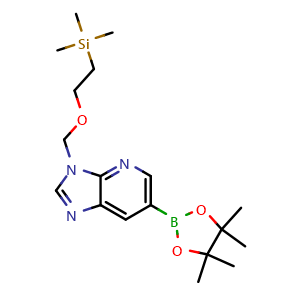6-(4,4,5,5-tetramethyl-1,3,2-dioxaborolan-2-yl)-3-((2-(trimethylsilyl)ethoxy)methyl)-3H-imidazo[4,5-b]pyridine