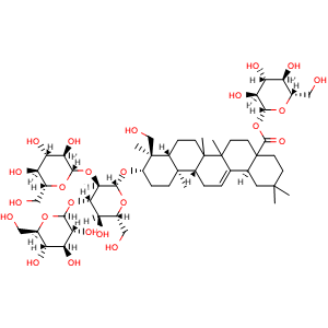 Chemical structure of Congmunoside VII , CAS 340982-22-1, AChemBlock X192067