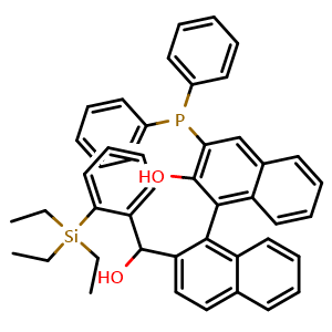 2-Hydroxy-3-(diphenylphosphino)-2'-[hydroxy[2-(triethylsilyl)phenyl]methyl]-[1,1'-binaphthalene]