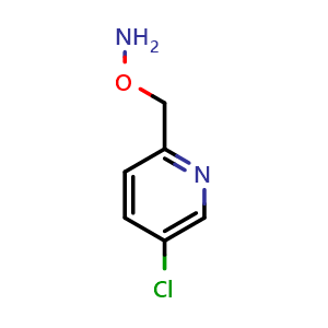Chemical structure of O-[(5-Chloro-2-pyridyl)methyl]hydroxylamine , CAS 1002750-88-0, AChemBlock X192171