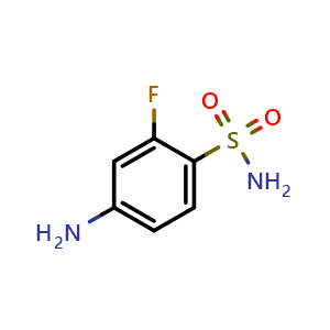 4-Amino-2-fluorobenzenesulfonamide
