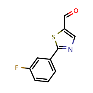 2-(3-Fluorophenyl)thiazole-5-carbaldehyde
