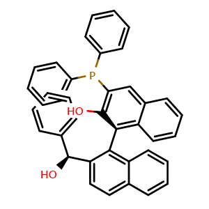 (R)-2-Hydroxy-3-(diphenylphosphino)-2'-[(S)-hydroxy(phenyl)methyl]-[1,1'-binaphthalene]