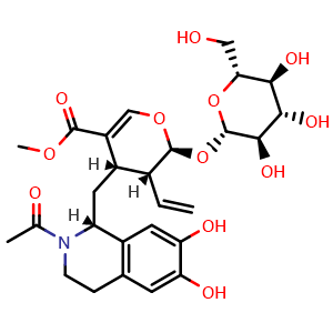 Chemical structure of Ipecoside , CAS 15401-60-2, AChemBlock X192291