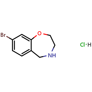 8-bromo-2,3,4,5-tetrahydro-1,4-benzoxazepine hydrochloride