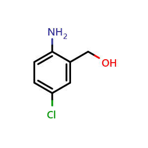 Chemical structure of 2-Amino-5-chlorobenzyl Alcohol , CAS 37585-25-4, AChemBlock X192361